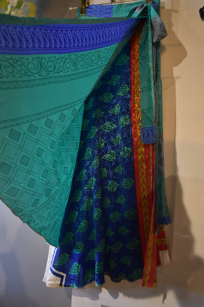 EVE WRAPPED REVERSIBLE MAXI SKIRT