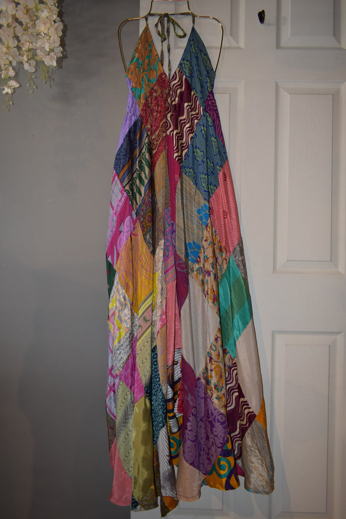 INDI PATCH MAXI DRESS
