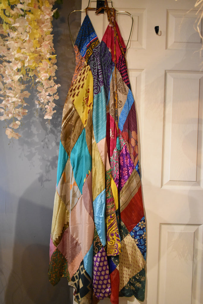INDI PATCH MAXI DRESS