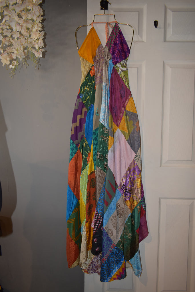 INDI PATCH MAXI DRESS