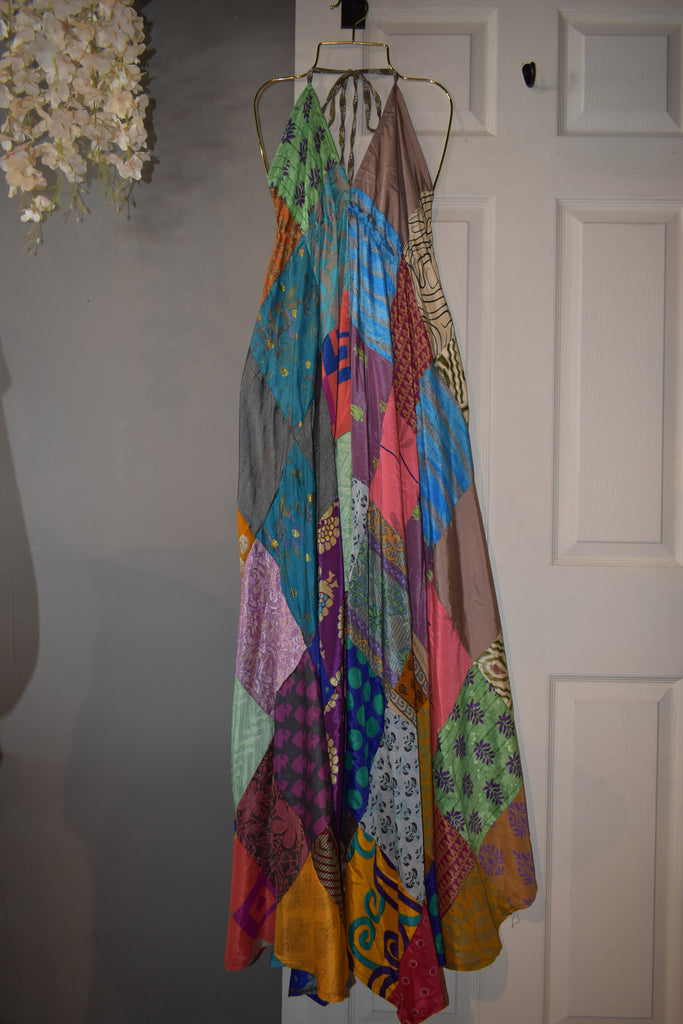 INDI PATCH MAXI DRESS