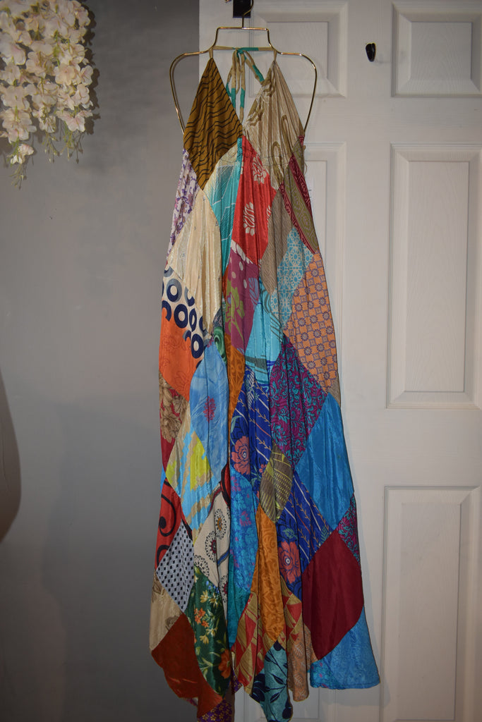 INDI PATCH MAXI DRESS