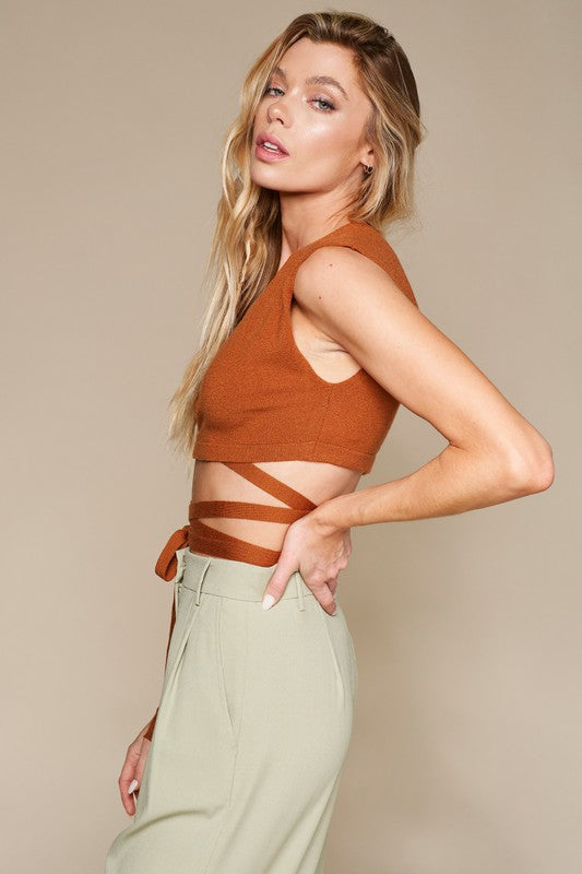 BRONZE WRAP AROUND TOP