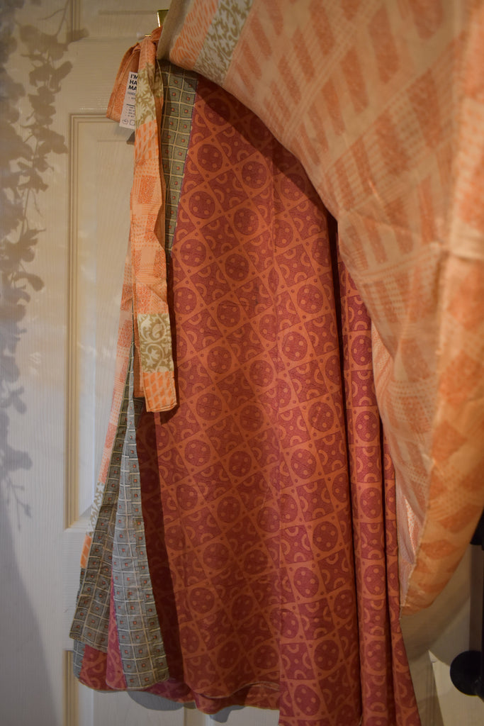 EVE WRAPPED REVERSIBLE MAXI SKIRT
