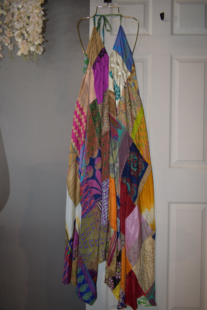 INDI PATCH MAXI DRESS