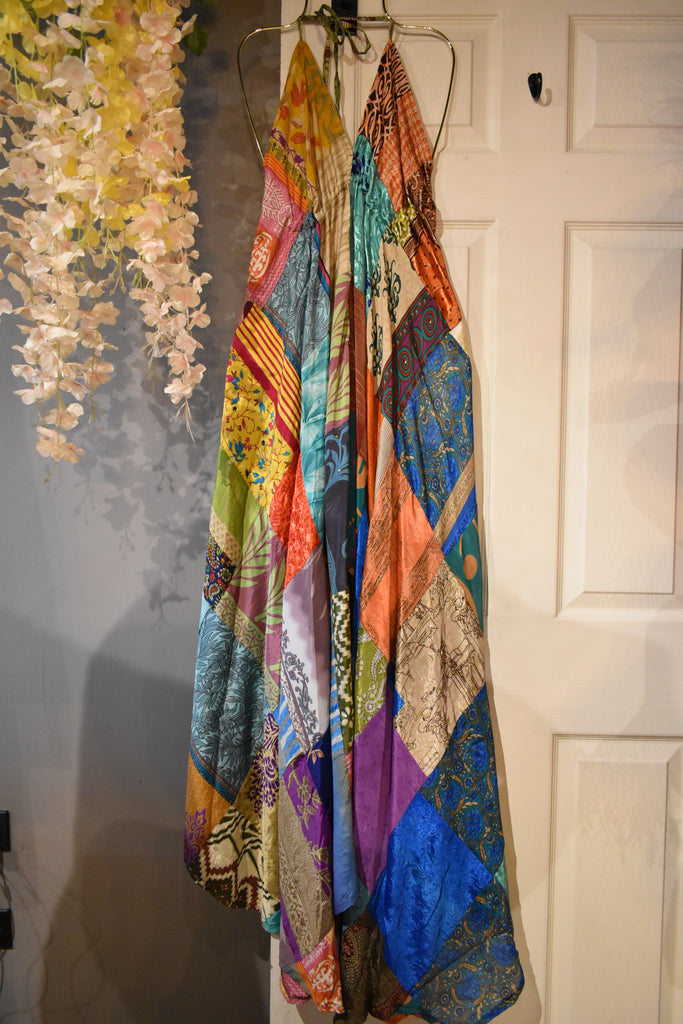 INDI PATCH MAXI DRESS